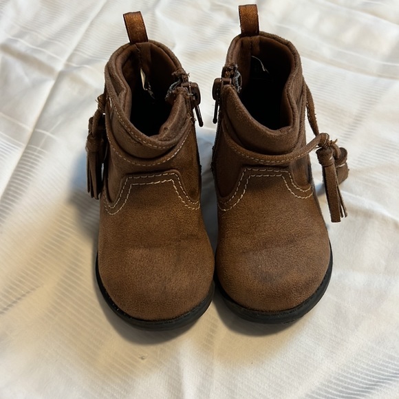 Brown boots with tassel - Picture 2 of 5